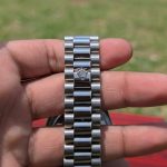 Rolex DateJust Men Watch Silver Blue - Stainless Steel - Image 4