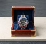 Rolex GMT-Master II Stenless Steel Men Watch - Blue Red (AAA Grade)
