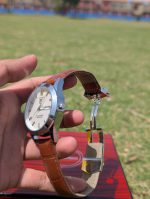 TAG Heuer Carrera Calibre 5 Men Watch - Brown Leather Strap - Image 4
