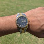 Rolex Datejust 36 Gold Silver Men Watch - AAA - Stainless Steel - Image 3