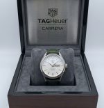 TAG Heuer Carrera Calibre 5 Men Watch - Green Leather Strap