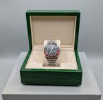 Rolex GMT-Master II Date Men Watch Stenless Steel (Red-Black)