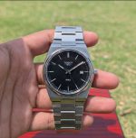 Tissot PRX Men Watch Stainless Steel - Silver Black - Image 2