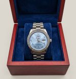 Rolex President Day-Date SkyBlue Arabic Dial Watch - AAA