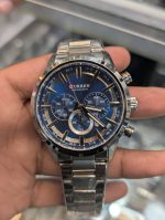 Curren Original"Aviator" Chronograph Working Watch For Men - Image 3