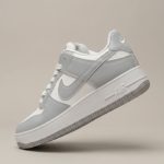 Nike Air AF1 Sneaker Shoes Premium Quality Made in China (Gray) - Image 3