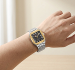 Curren Original Square Watch For Men (Stainless Steel) - Image 3