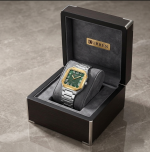Curren Original Square Watch For Men (Stainless Steel) - Image 2