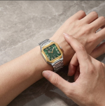 Curren Original Square Watch For Men (Stainless Steel) - Image 3