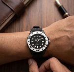 Alpha "Submariner" Style Diver Watch For Men Black - Image 2