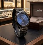 Tissot Arabic-Indic Numeral Dial Men Watch Blue (Steenless Steel)
