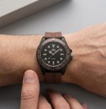 Alpha "Earth Tone" Diver Watch For Men (Brown) - Image 2