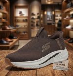 Skechers Medicated Hands-Free Slip-Ins Shoes For Men (Brown) - Image 2