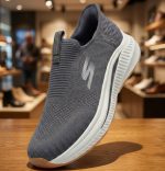 Skechers Medicated Hands-Free Slip-Ins Shoes For Men (Gray) - Image 4