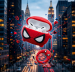 Spider Man 3D Cover Imported Sillicon Apple AirPods Pro - Image 2
