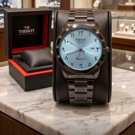 Tissot Arabic-Indic Numeral Dial Men Watch Sky (Steenless Steel)