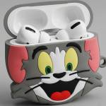 Tom Cat 3D Cover Imported Sillicon Apple AirPods Pro