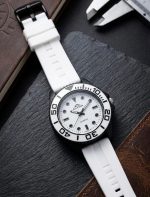 Alpha "Polar" Diver Watch For Men (White) - Image 3