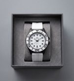 Alpha "Polar" Diver Watch For Men (White)